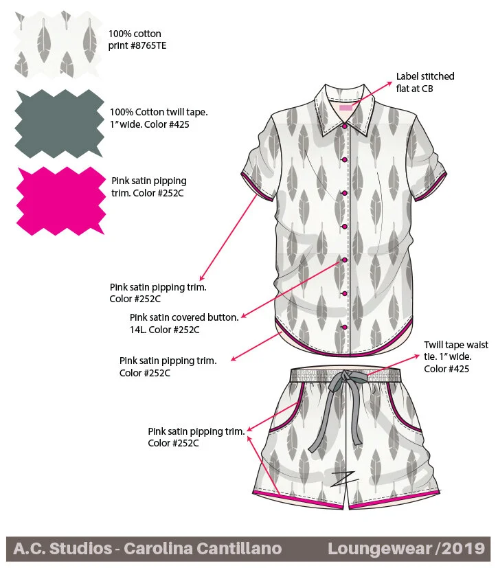 Button down top and shorts feather.jpg
