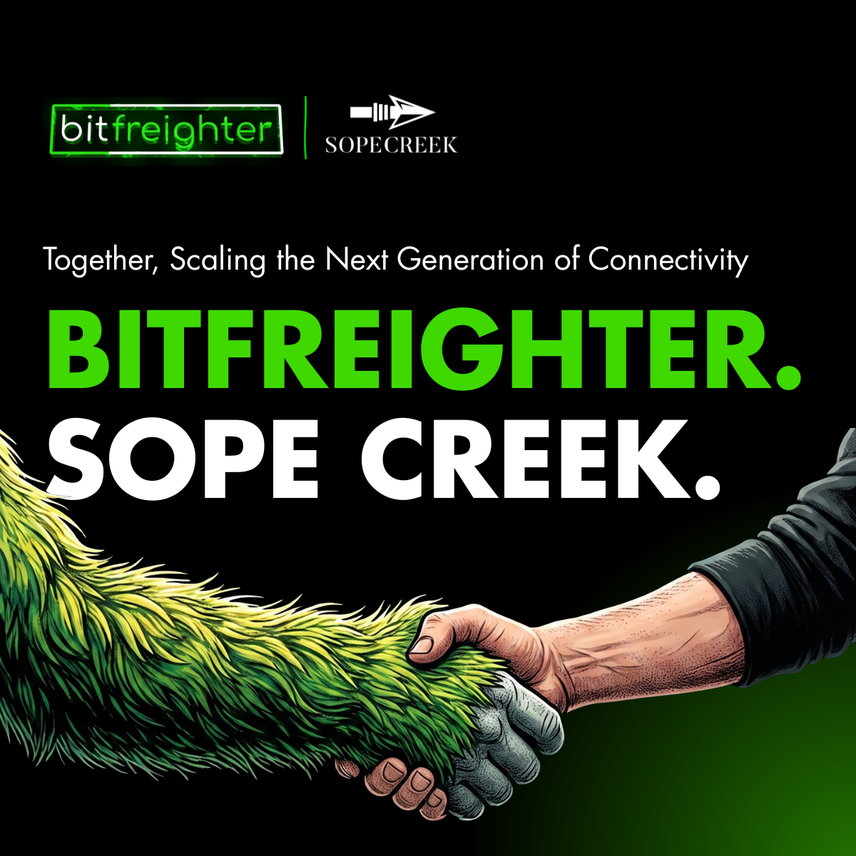 Scaling the Next Generation of Freight Connectivity: Bitfreighter Announces Strategic Investment from Sope Creek Capital