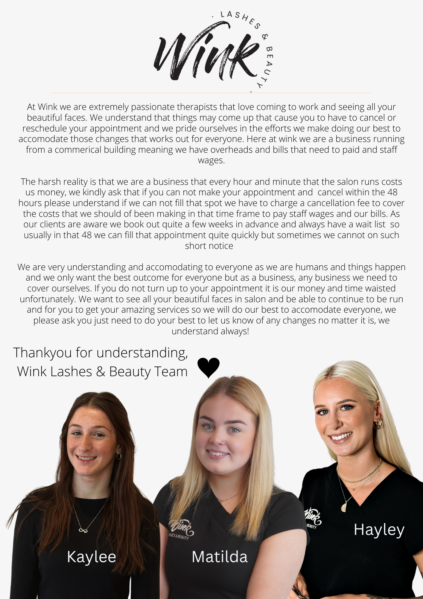 Wink Lashes and Beauty