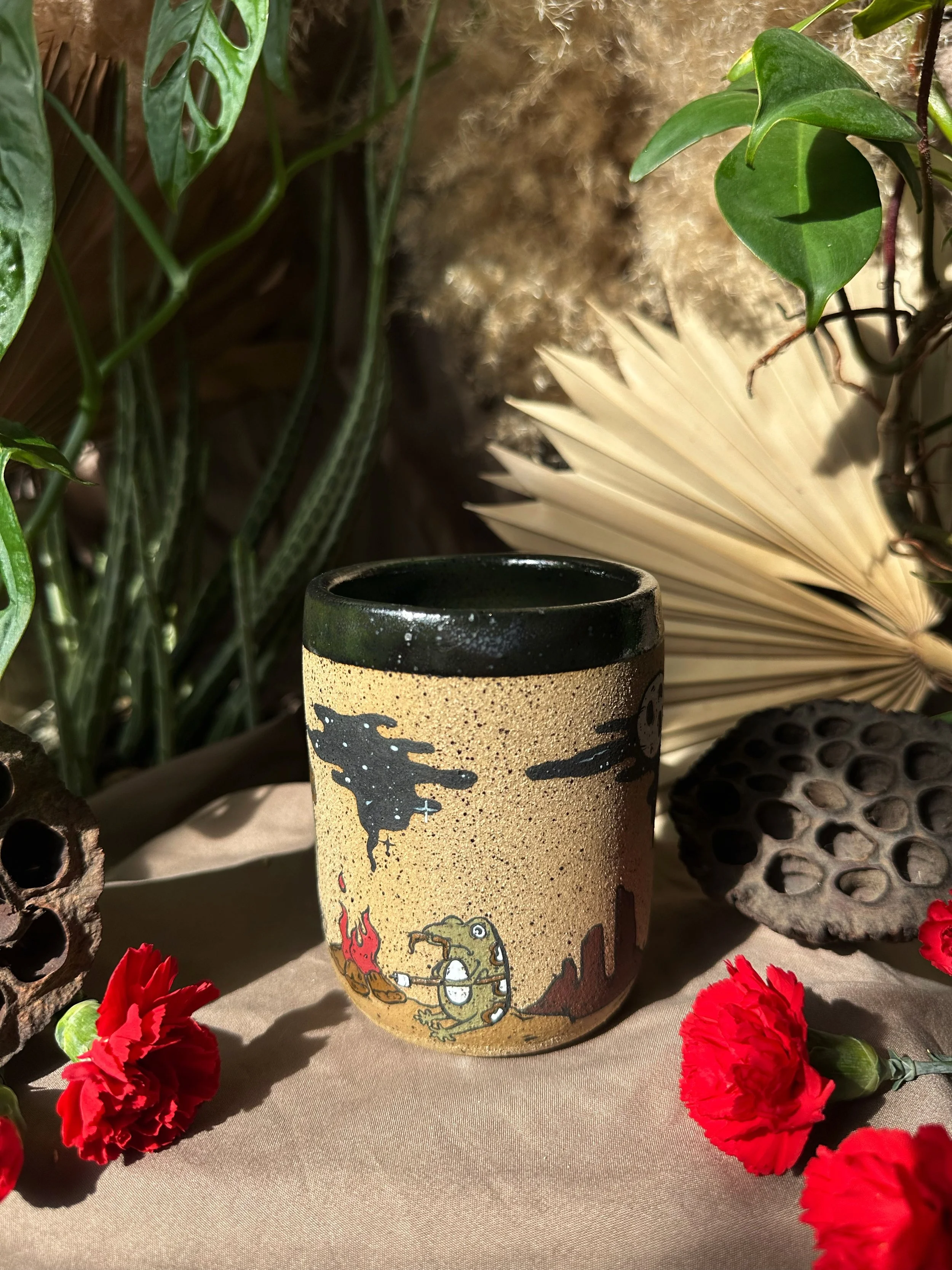 Desert Campfire Toad - Mug 2.