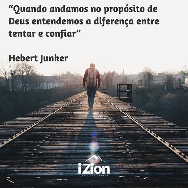 Quando voc&ecirc; anda no prop&oacute;sito de Deus, voc&ecirc; aprender o jeito e o tempo de Deus.