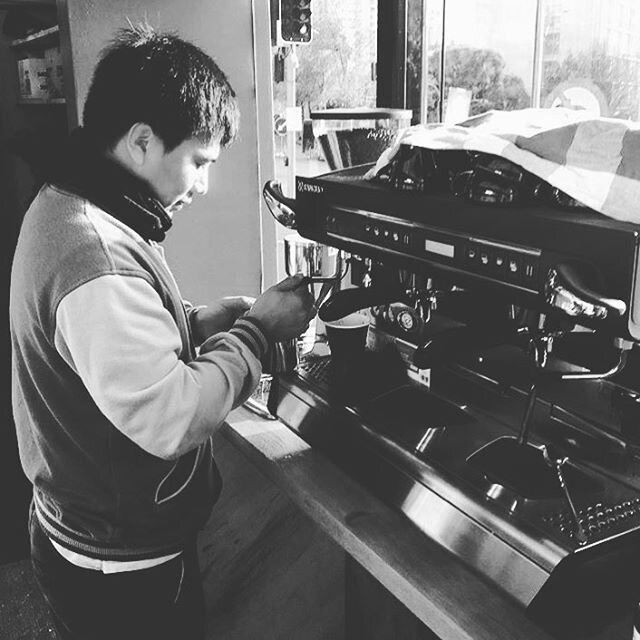 Get on down to @myers_kitchen and say hi to our boy Livingston - working his magic this morning ☕️💯