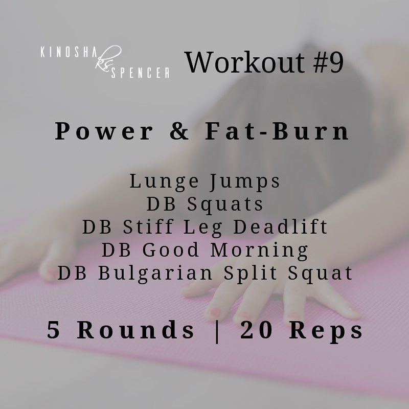 Power and Fat-Burn 🔥🔥🔥
Old workouts (Reposting from my old account)
Pick one and Go Crazy!

#workouts #workoutplan #goldenheartslifestyle #alwayshaveaplan #kinoshaspencerpersonaltrainer