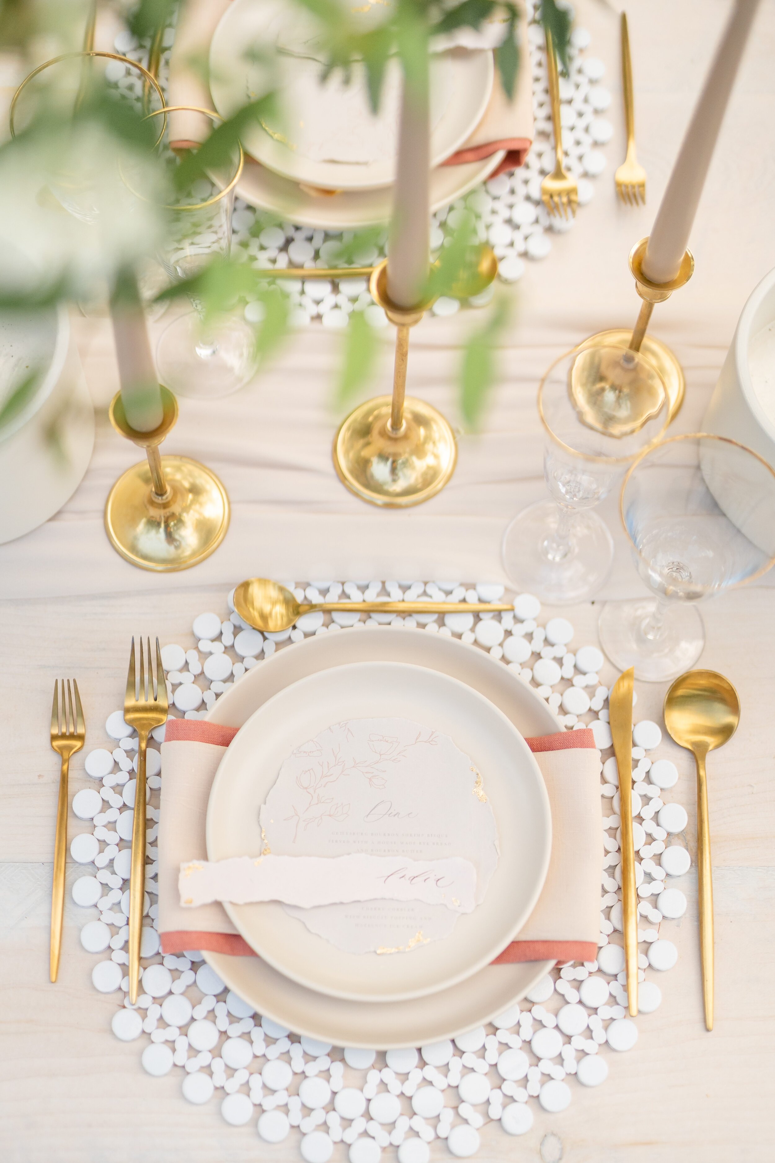 Niagara Ontario Weddings | Table Setting Design | Kassia Tjia Events