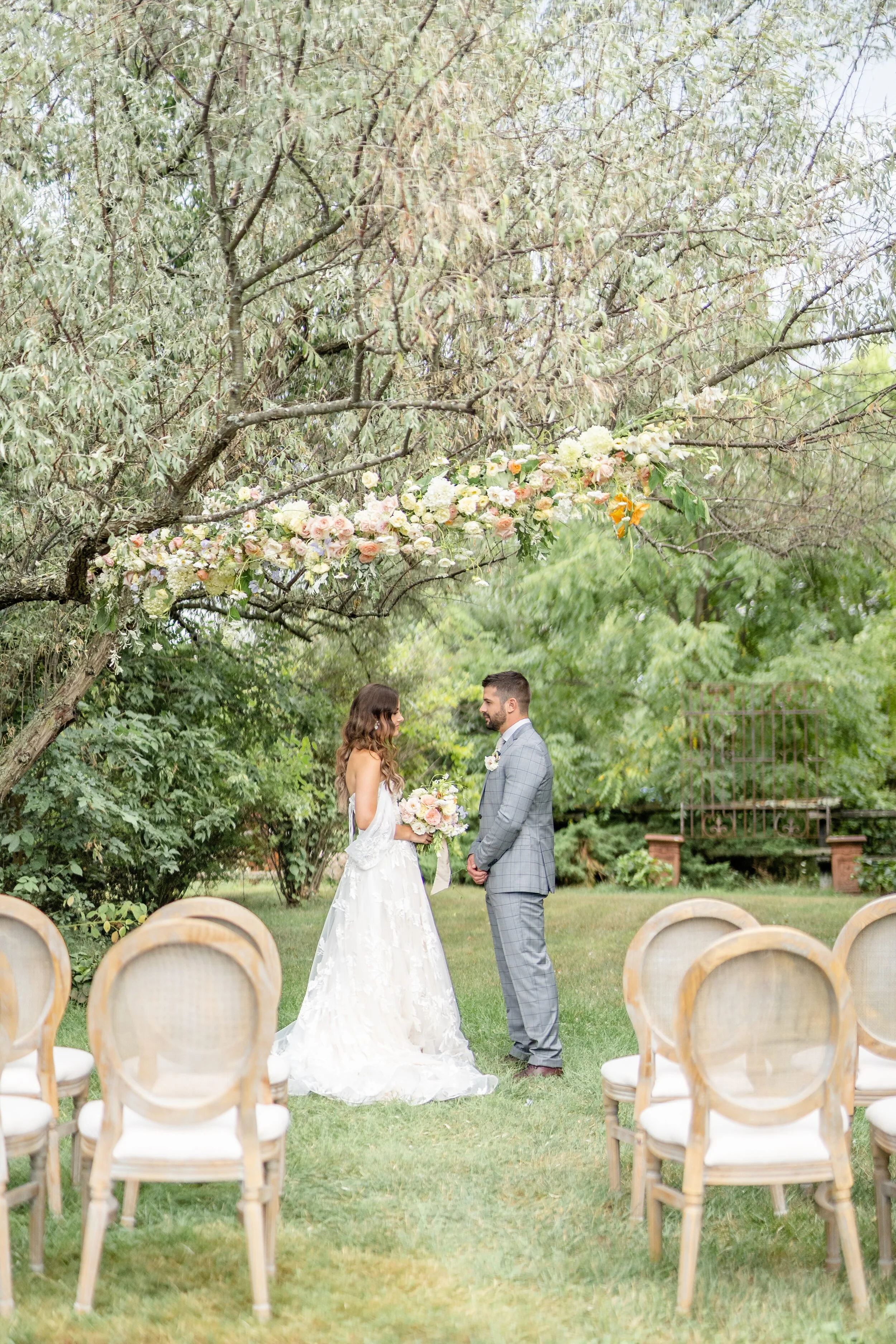 Wedding Planning Niagara, Kassia Tjia Events, Outdoor Vineyard Ceremony