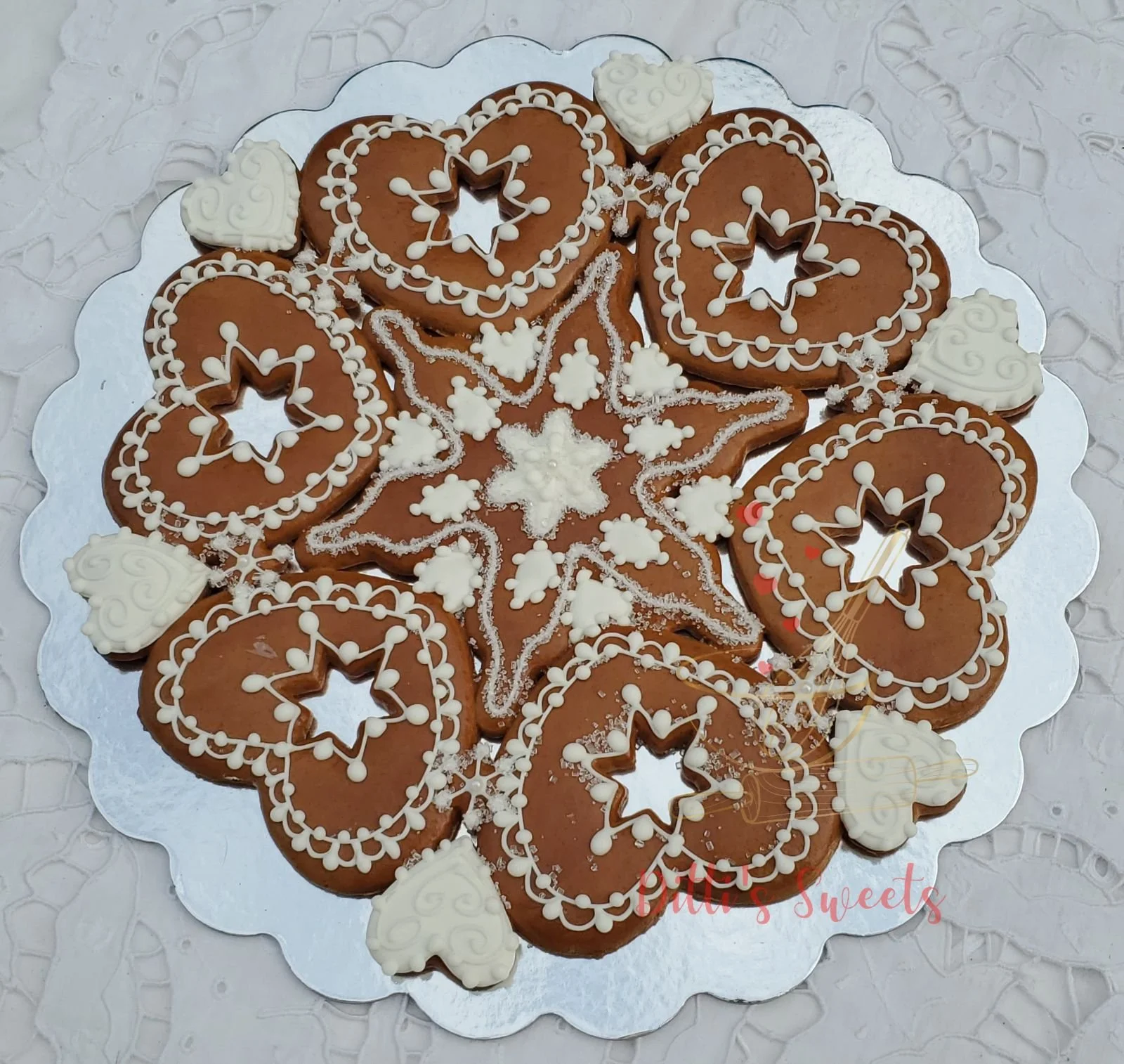 Large Snowflake Centerpiece