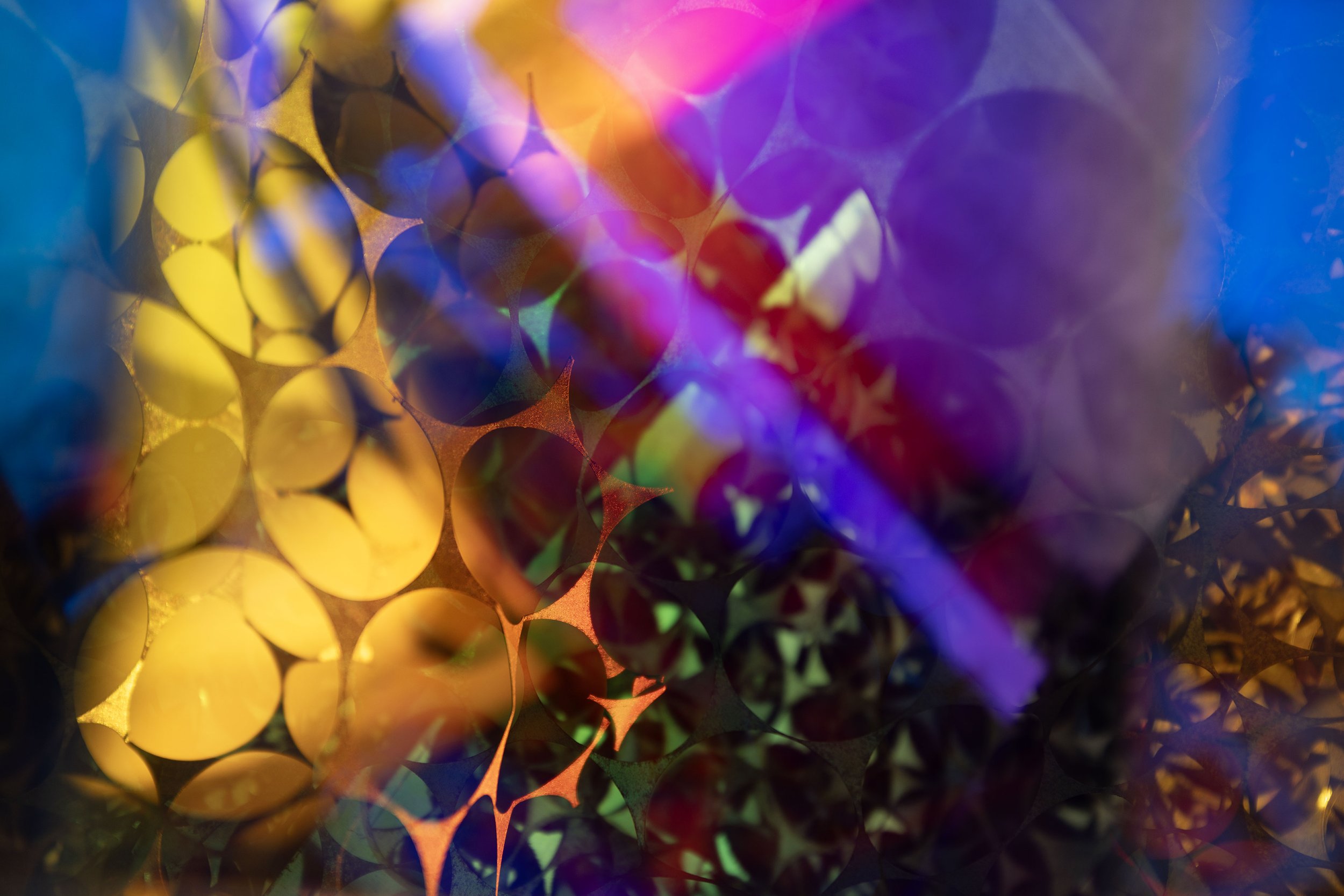 Brandon Woods, Prismatic Industry I, prismatic photograph, 2023