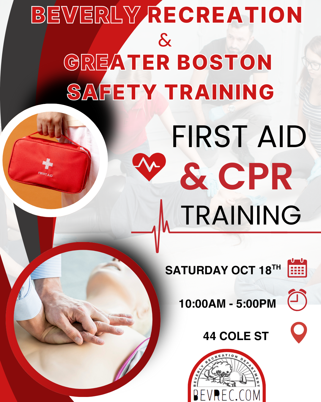 Heartsaver First Aid, CPR and AED Certification Class