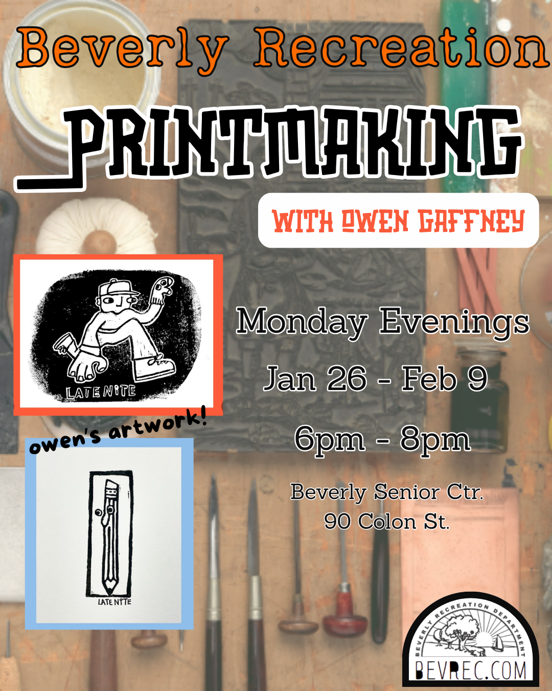 Printmaking: 3-Week Series