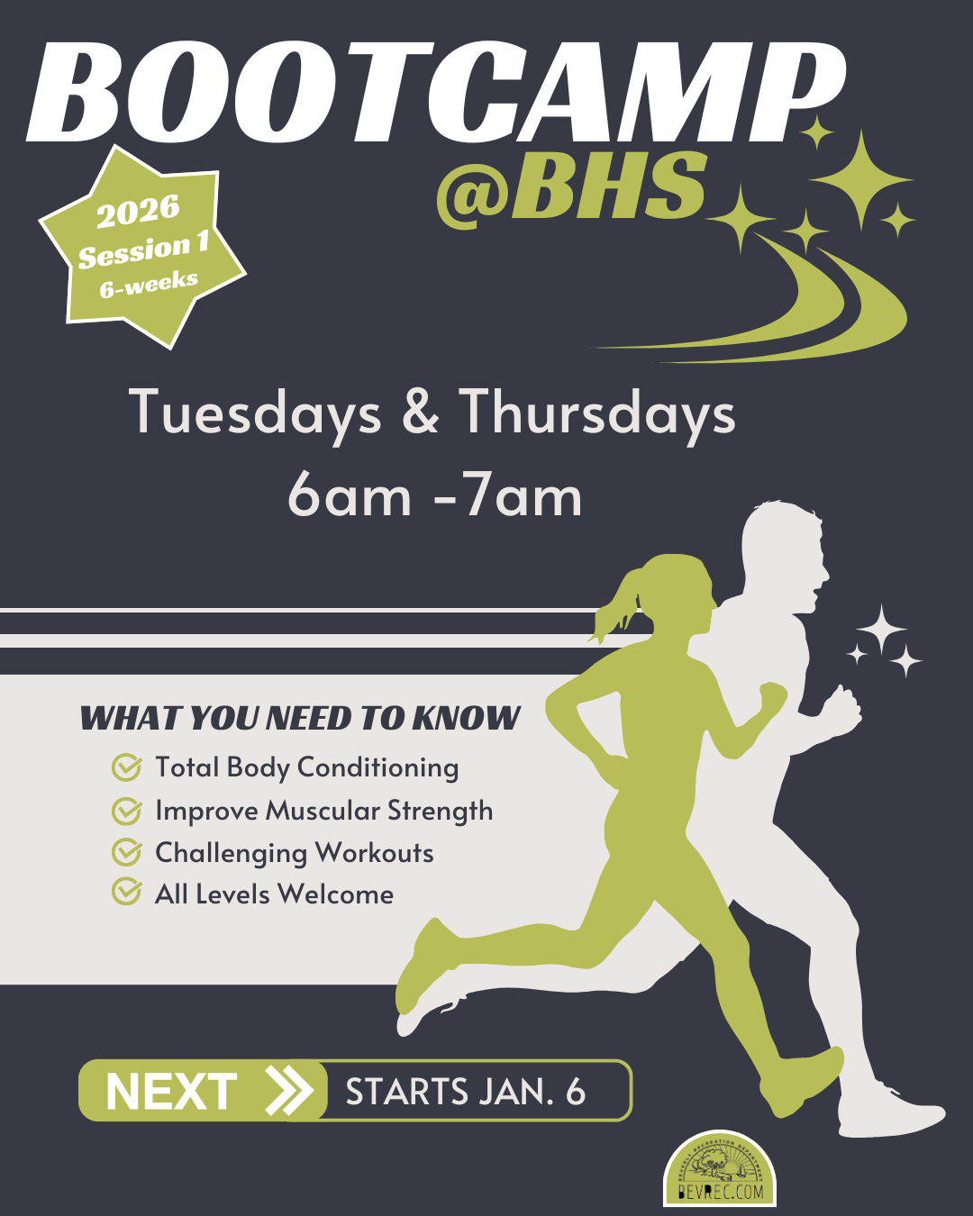 Boot Camp: Outdoor Strength Training (6 weeks) 