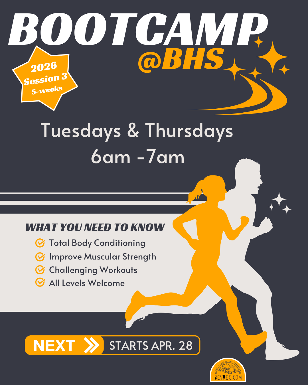Boot Camp: Outdoor Strength Training (5 weeks)