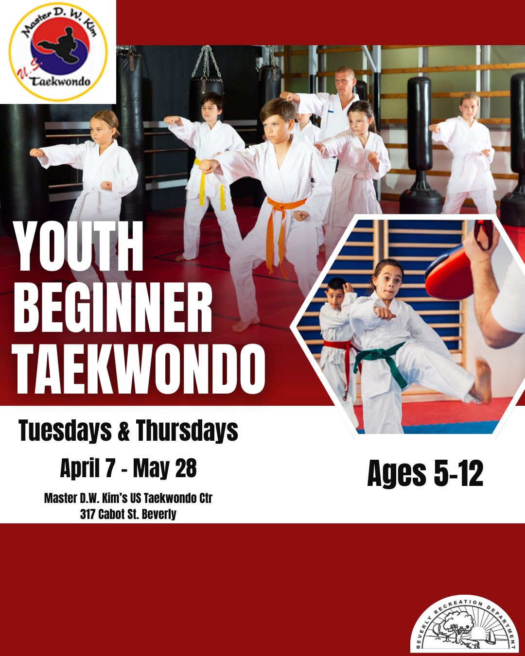 Youth Beginner Taekwondo with US Taekwondo Ctr
