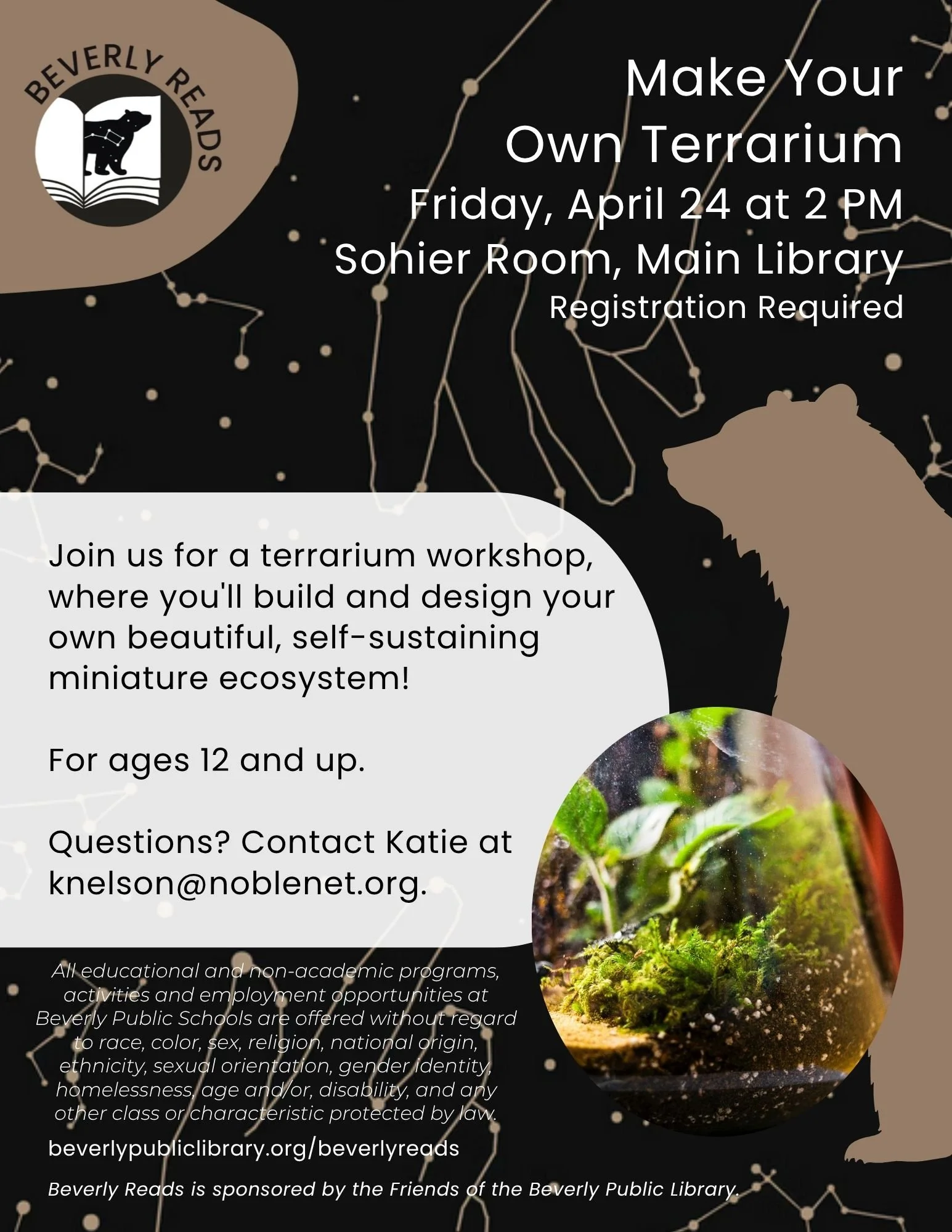 Make Your Own Terrarium @ BPL