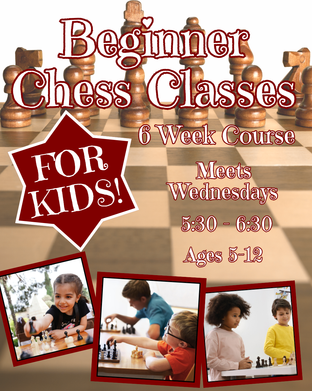 Chess for Young Beginners: Ages 5-12