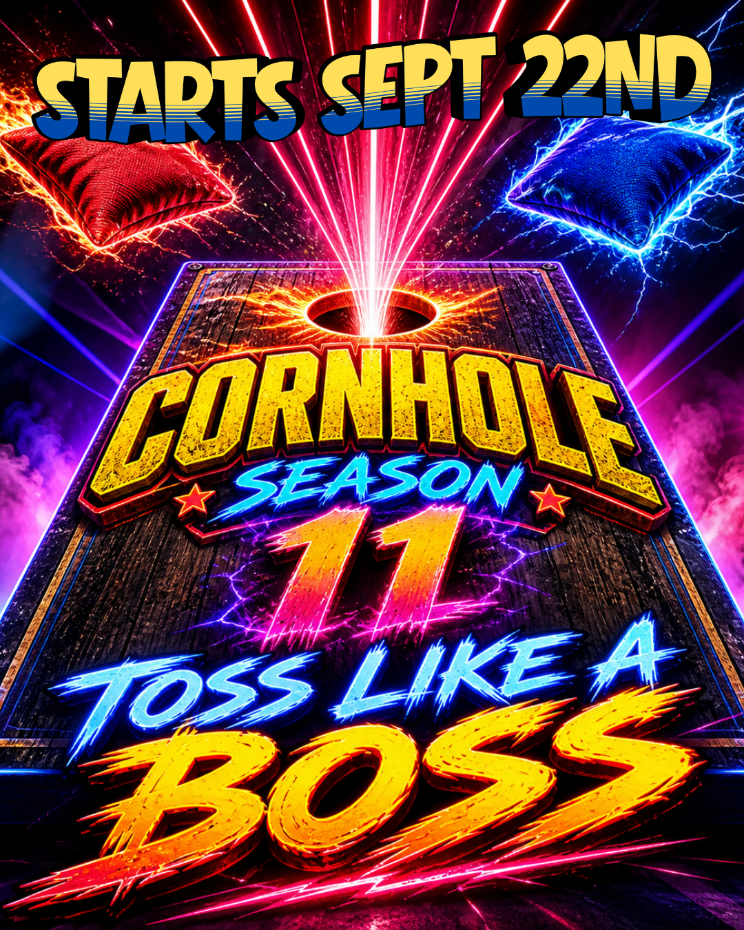 Cornhole Season 11: Toss like a Boss