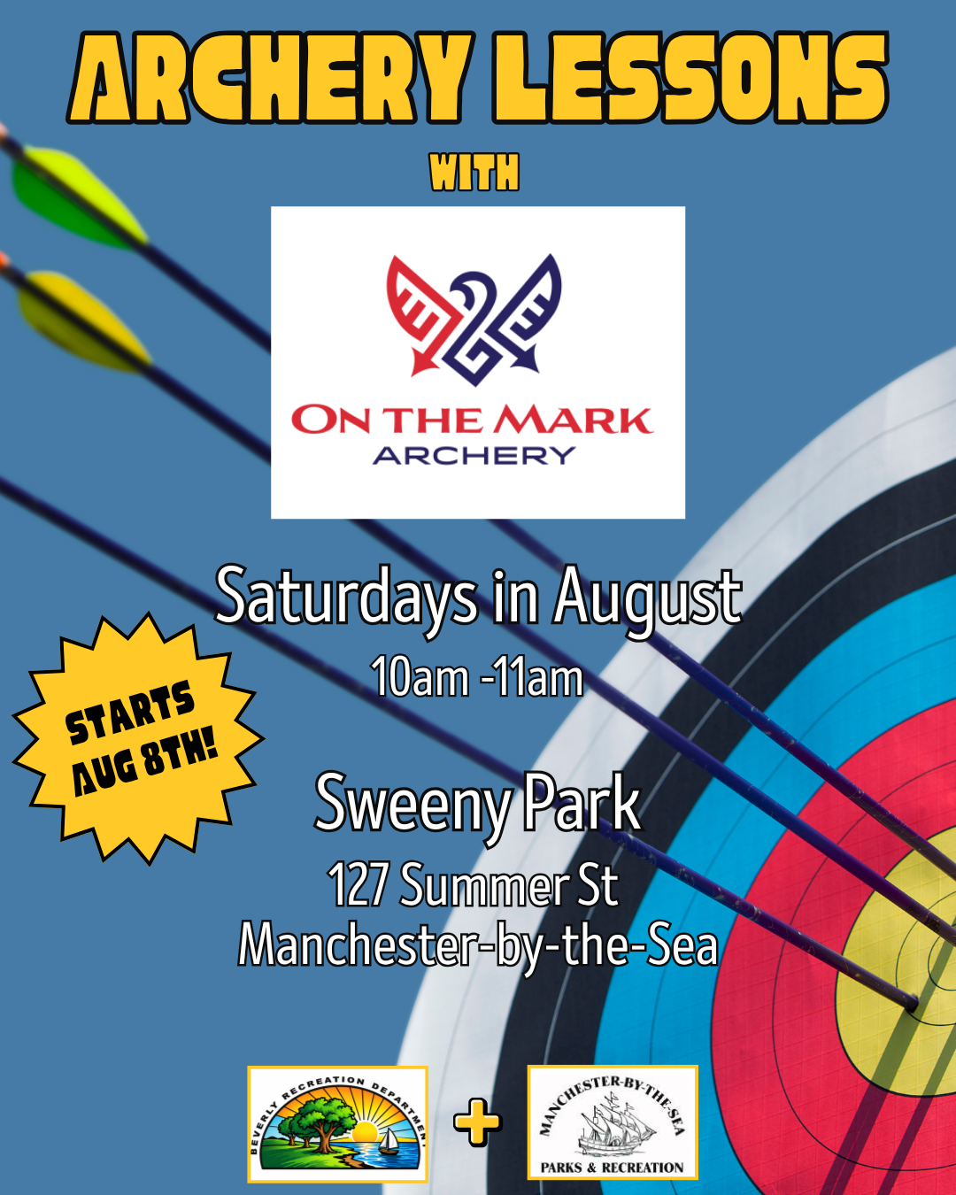 Archery Lessons with On the Mark!