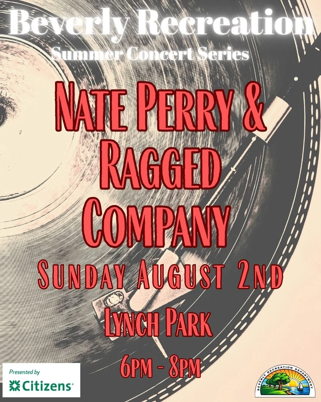 Summer Concert Series Presented by Citizens: Nate Perry &amp; Ragged Co.