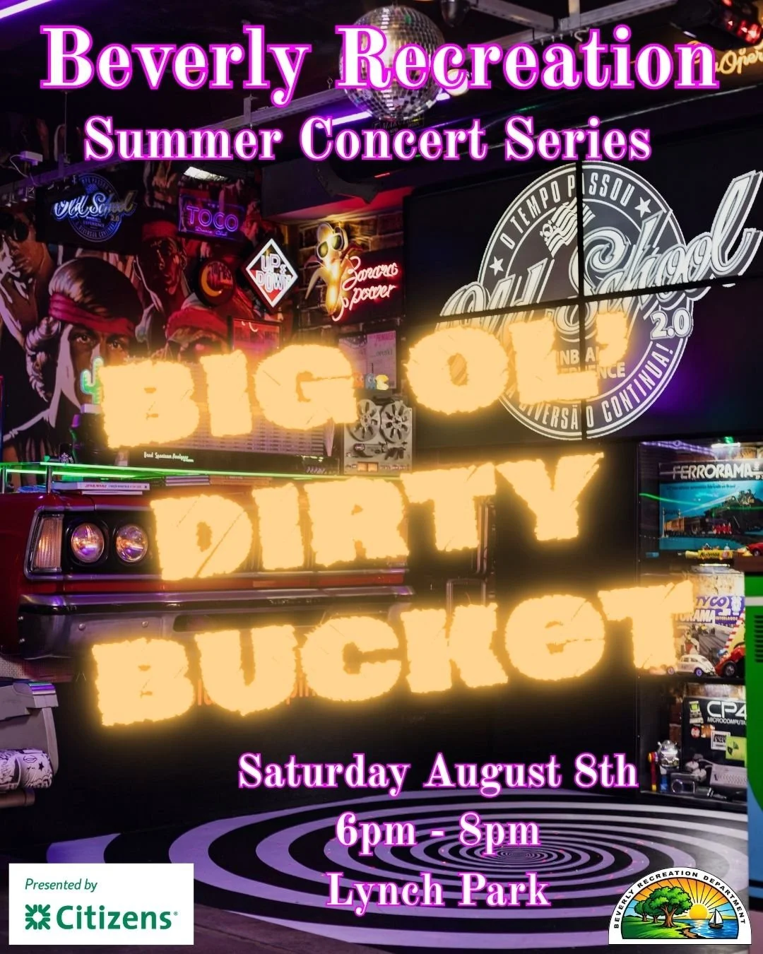 Summer Concert Series Presented by Citizens: Big Ol’ Dirty Bucket