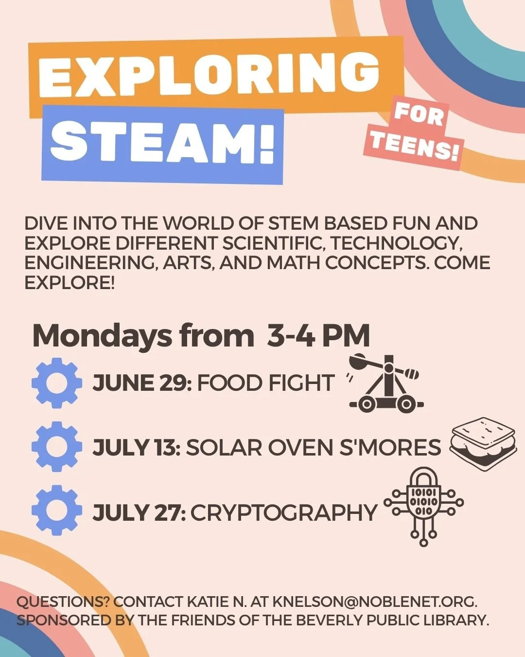 Exploring STEAM for Teens! @BPL
