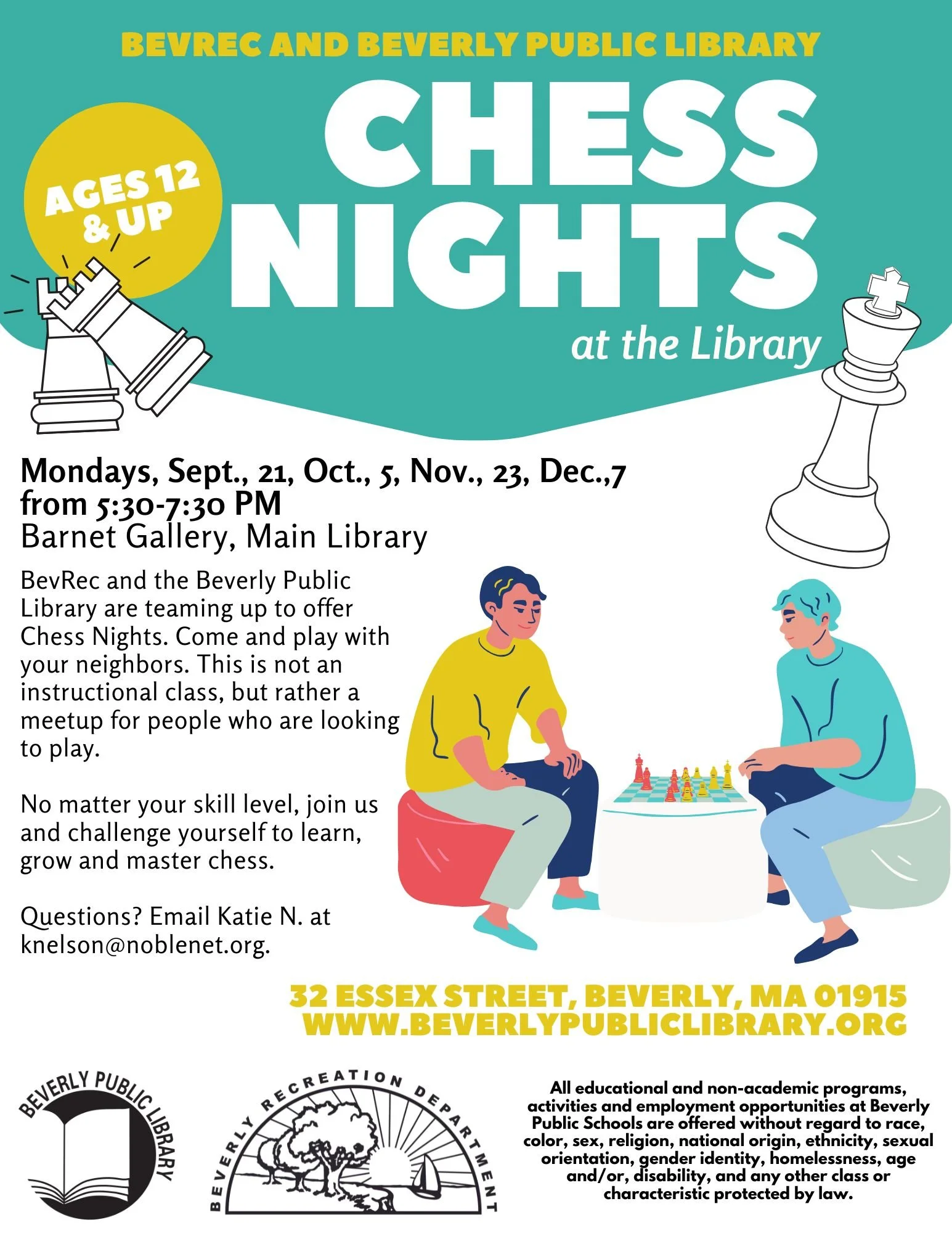 Chess Nights at the Library