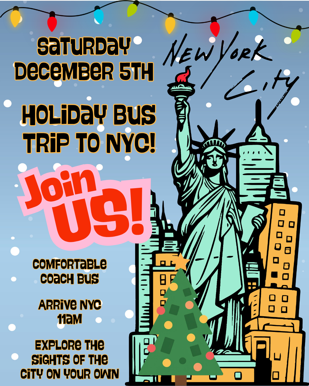 New York City Bus Trip 2026!