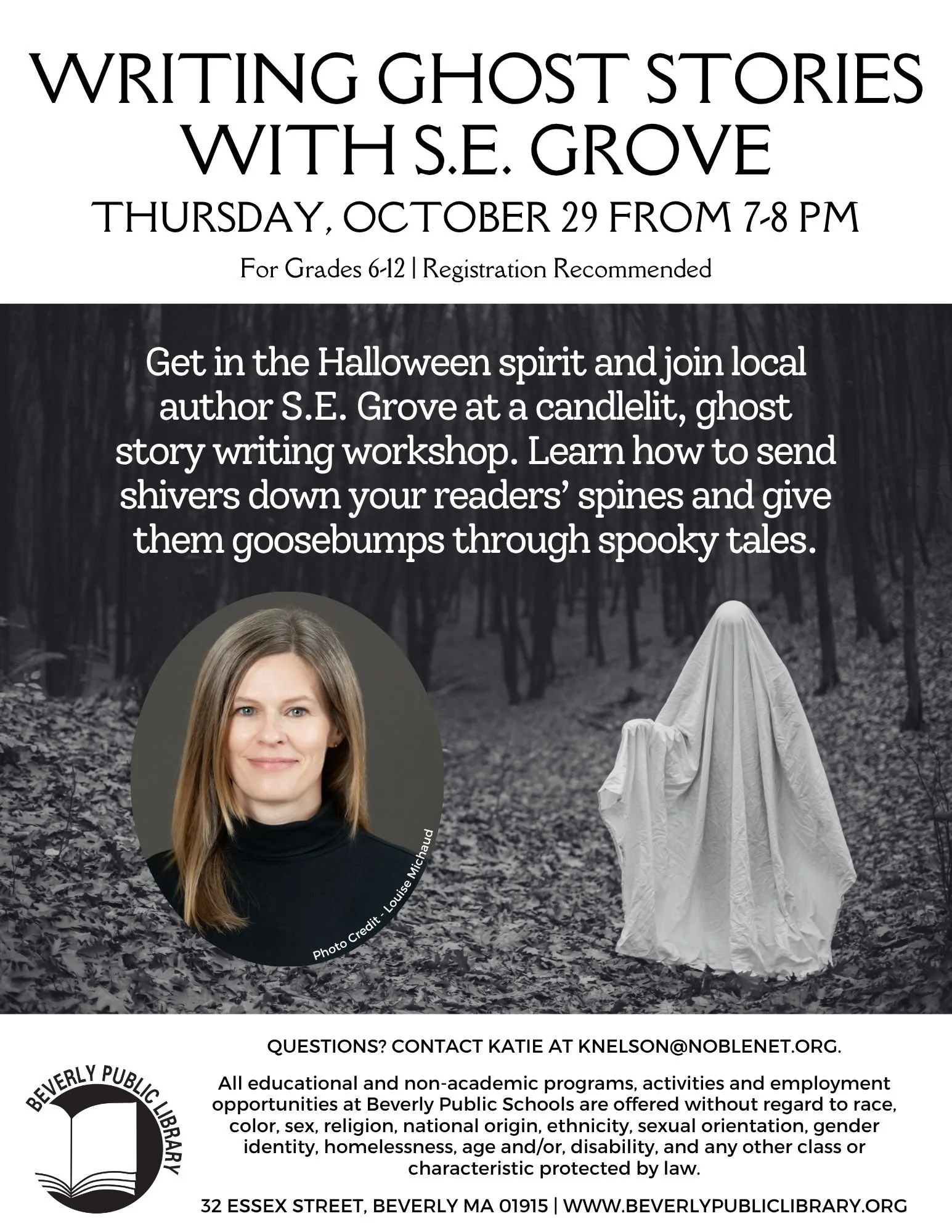 Writing Ghost Stories with S.E. Grove