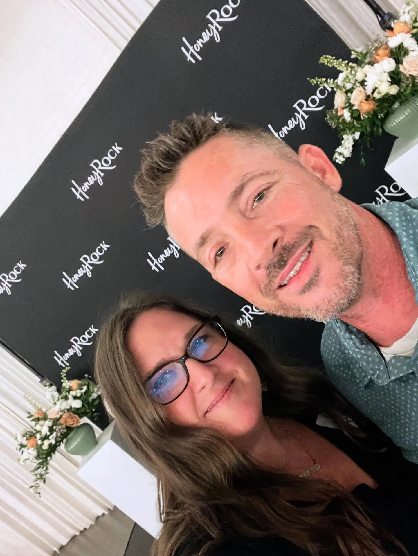 Last night we spent some intentional time on our marriage at the @honeyrocktx focus event. We laughed, I cried happy tears (shocker), we learned, and I got to watch my husband share a small piece of his testimony to a room full of couples. It may hav