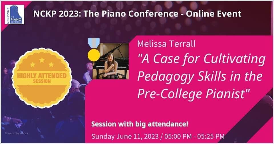 Today&rsquo;s the day! I&rsquo;m excited to discuss my experience teaching piano before I was in college. 🎹😁
