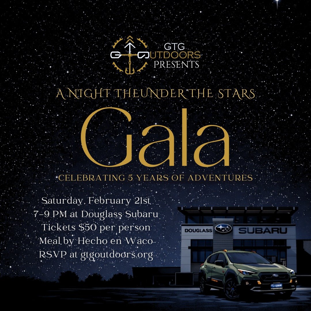 Enjoy a night of storytelling, community building, and inspiration! 
Join us as we celebrate the impact GTG Outdoors has had on our community these past 5 years and dream of where we will go next 5! All proceeds raised will create new avenues for our