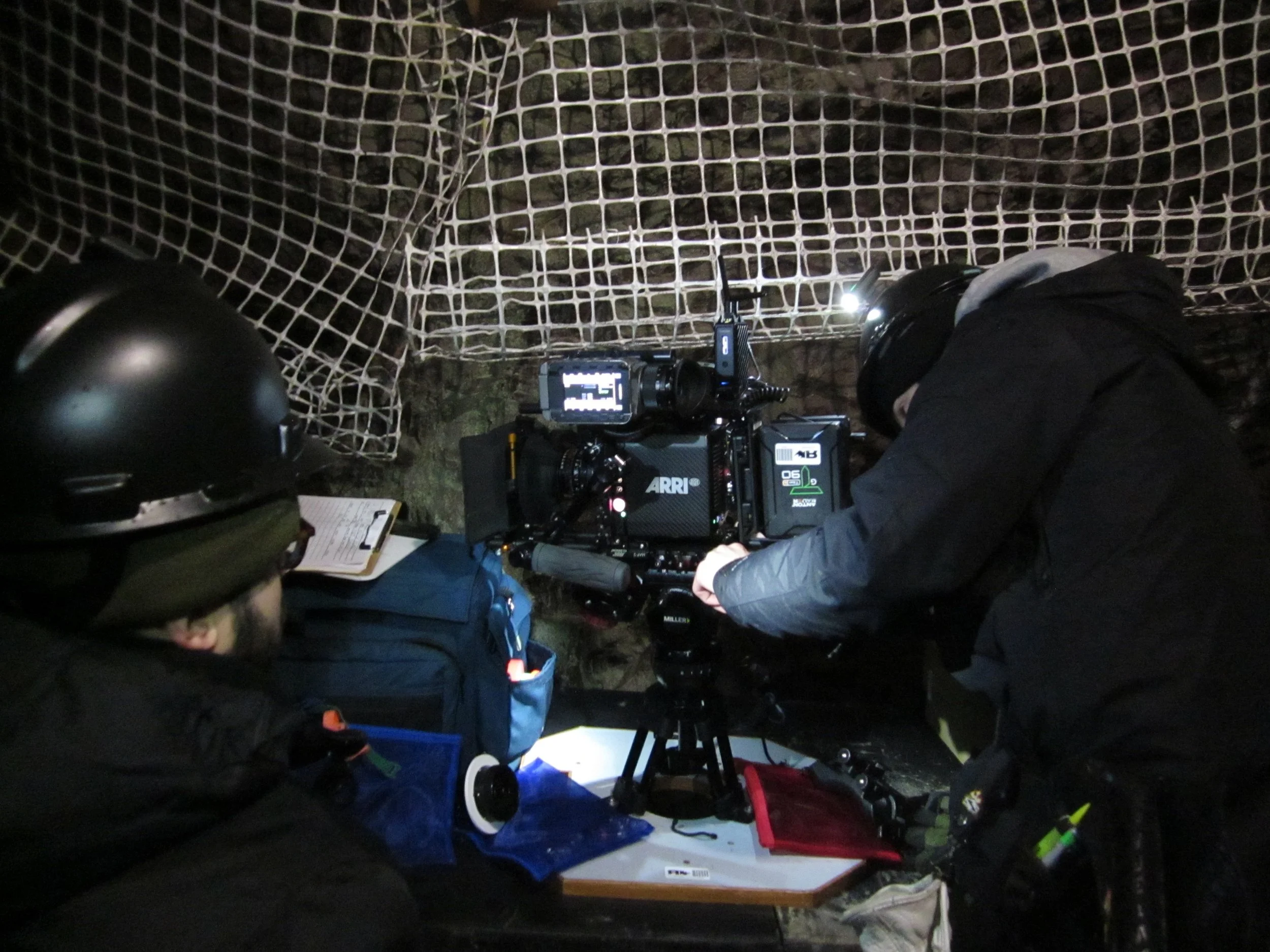 Inside the breakroom in the mine, Houghton, MI