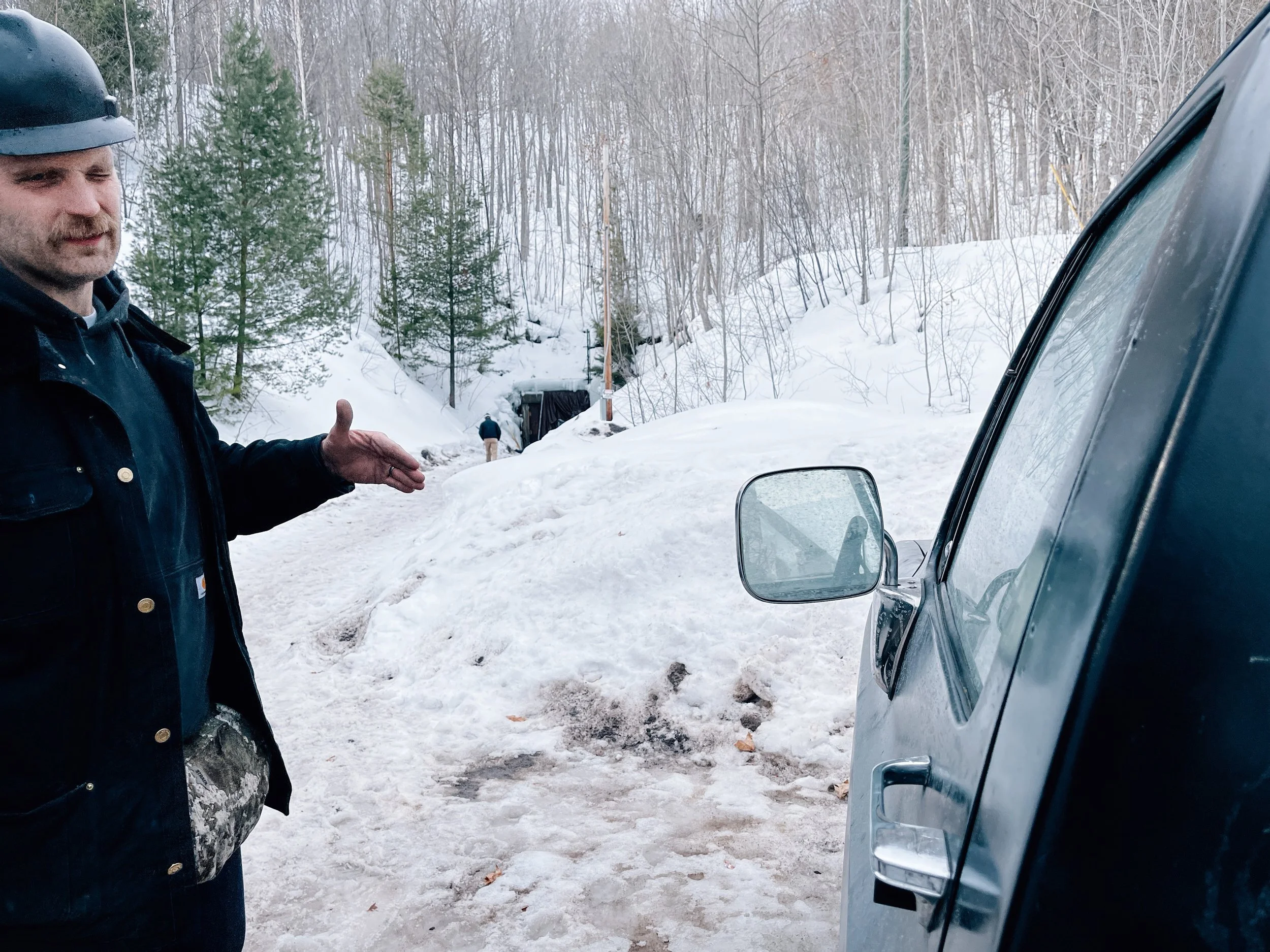 Exterior of the mine