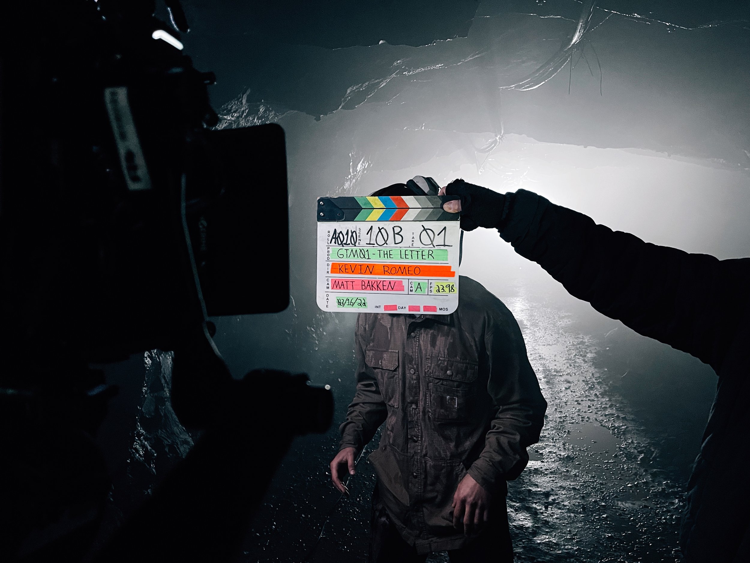 Post collapse reaction shot