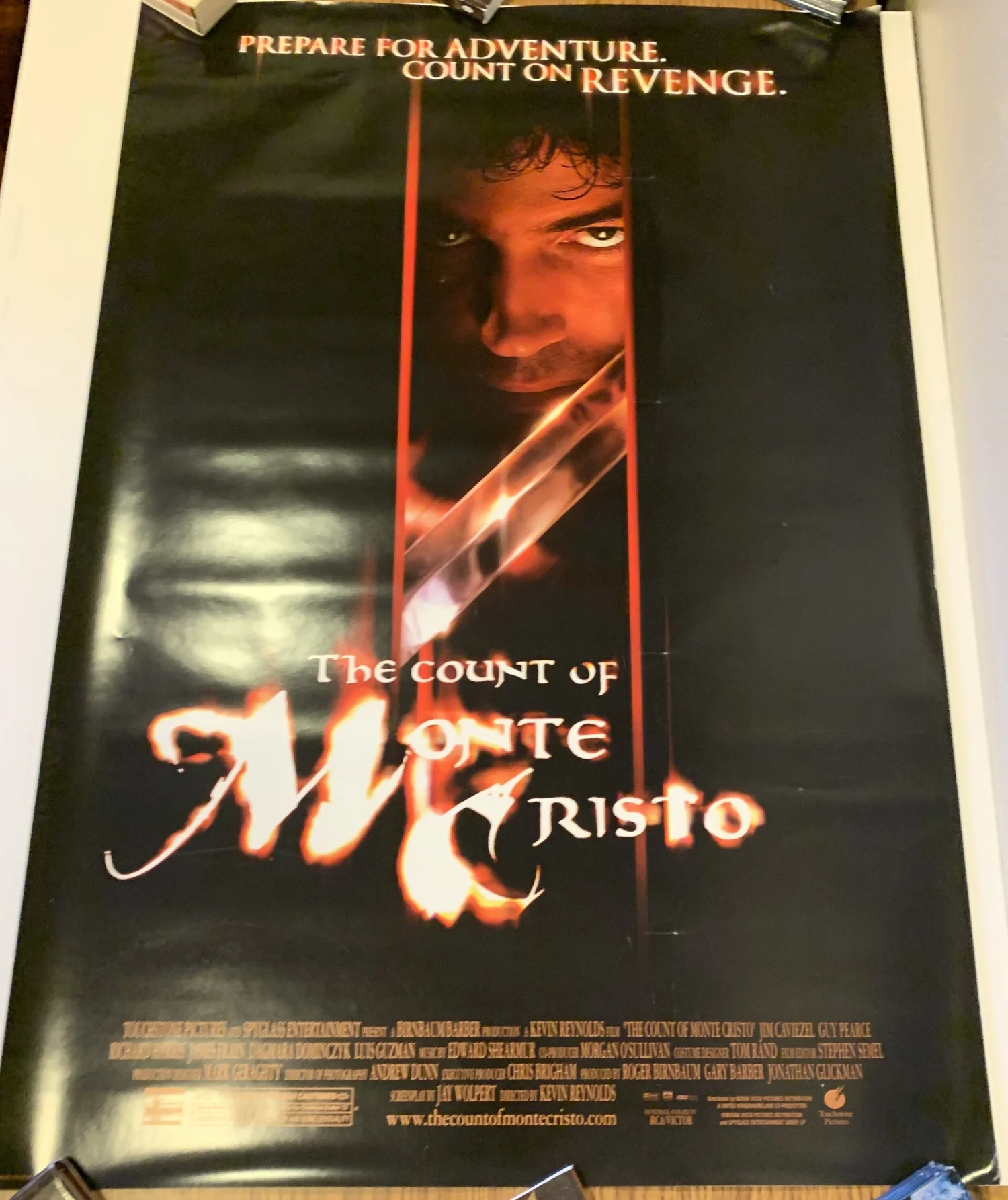 The Count Of Monte Cristo Movie Poster