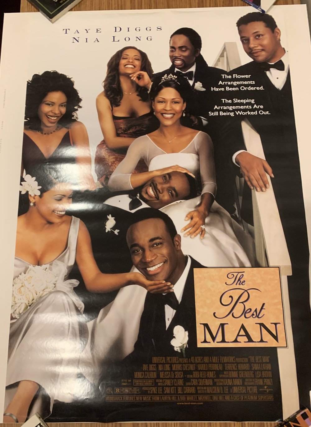 The best man cast