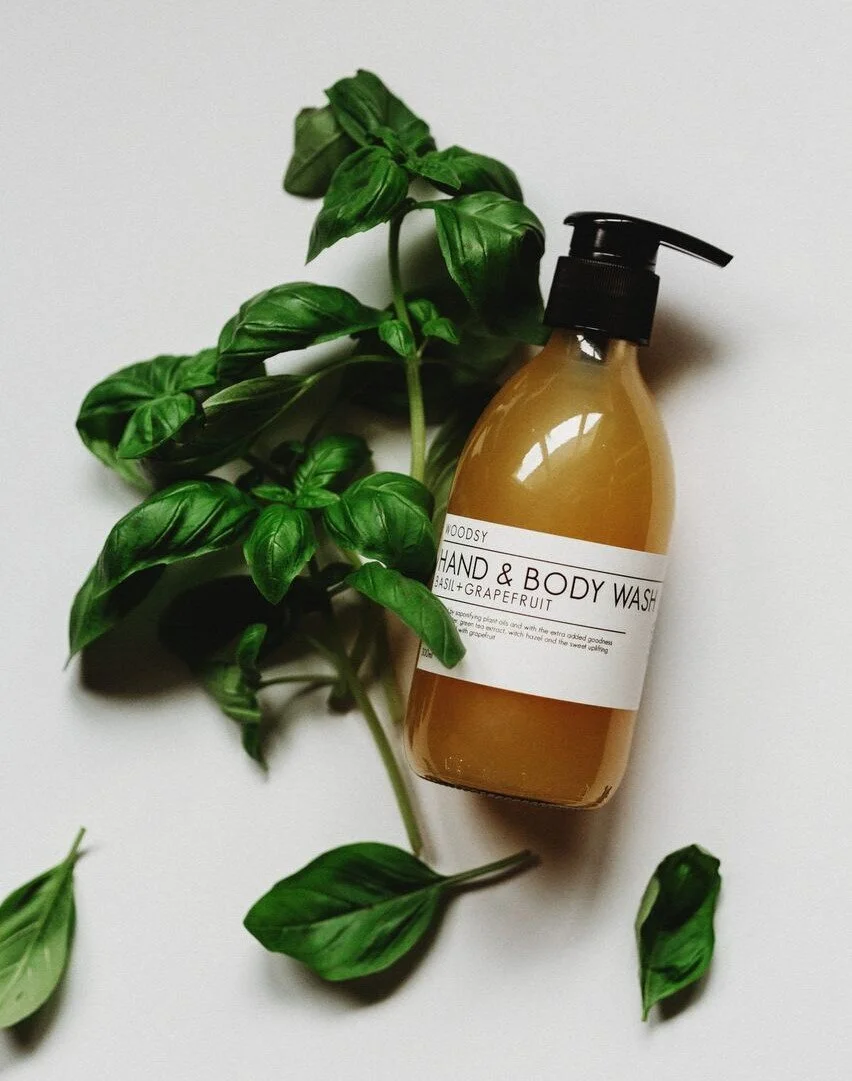 Woodsy Botanics-Hand & Body Wash - Basil & Grapefruit.2