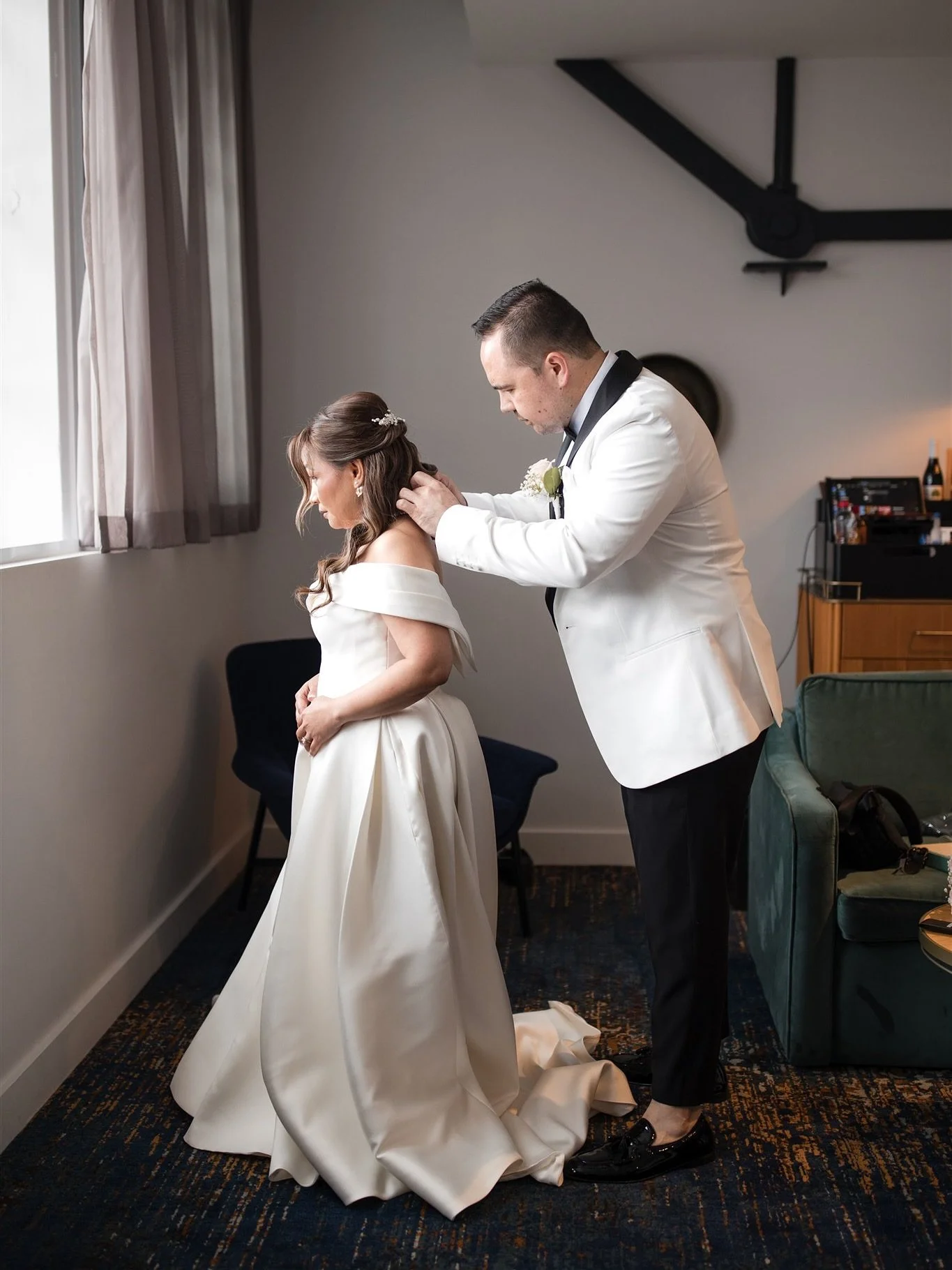 Moments of getting ready