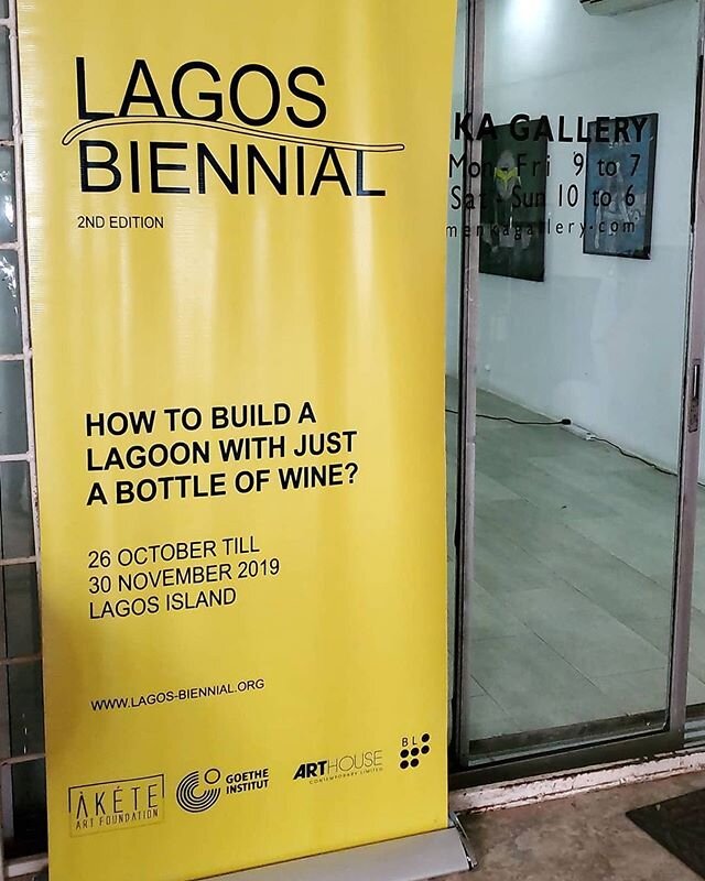 #LagosBiennial2019: Visiting Lagos, Nigeria was truly a gift! No seriously, my visa came a few days after my birthday.
The first of many art/curator biennials. Lagos friends, you are surely missed! @ngeeo_o @sagalfarah