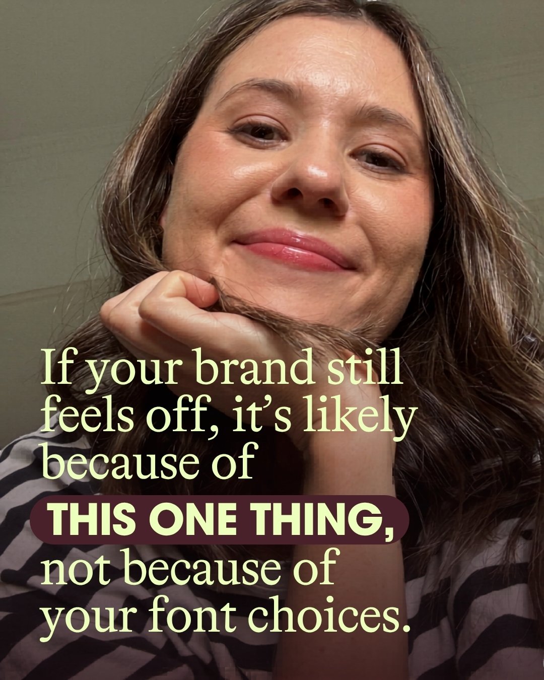 Real talk. The reason your brand feels off probably has nothing to do with how it looks. (Well... maybe a little.) 

The missing thing is almost always strategy. Not the corporate 47-page kind full of words like "synergy" and "value pr