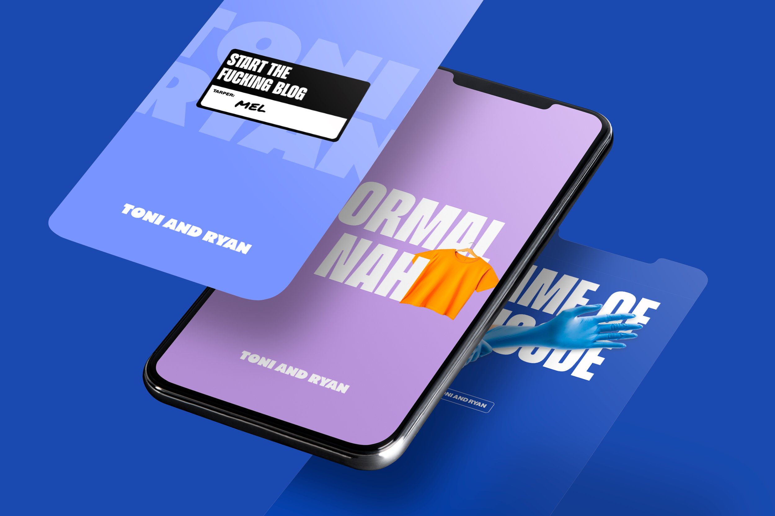 A smartphone displaying an online course titled 'Formal Makeup' with a purple background and orange shirt icon, surrounded by overlaying graphics including a blue card with a coupon code, a blue hand reaching out, and text indicating blog and course start information.