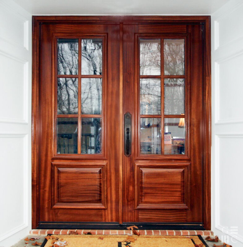 Custom Carpentry  Main Entry French Door 