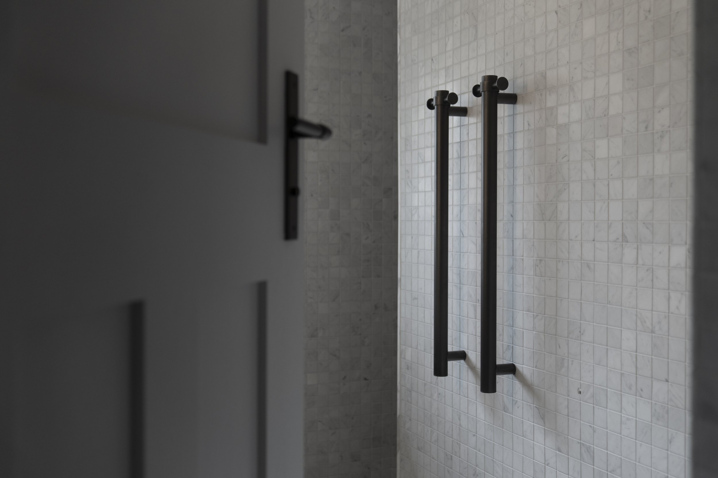 bathroom heated towel rails