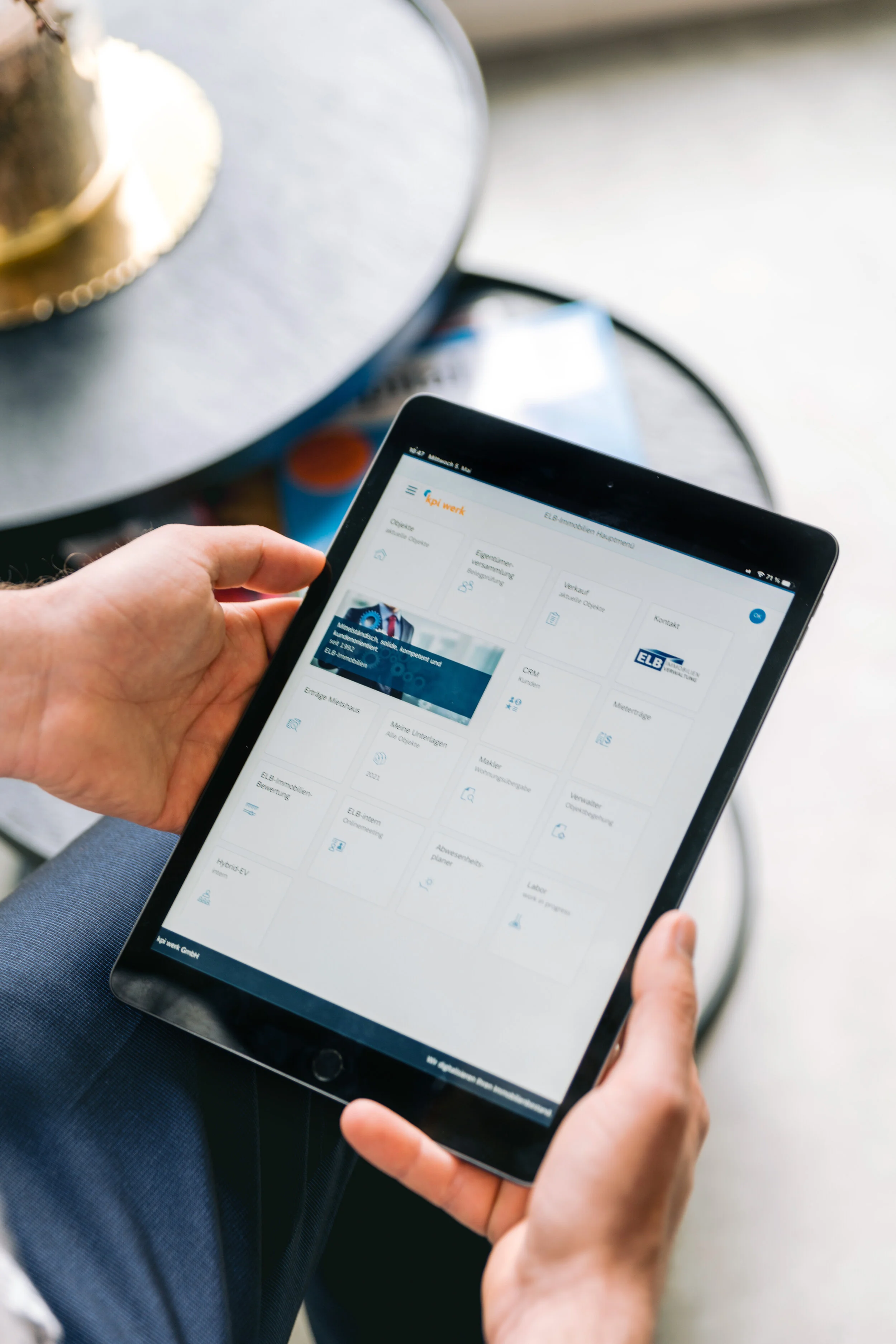 Onlineportal - Tablet hd