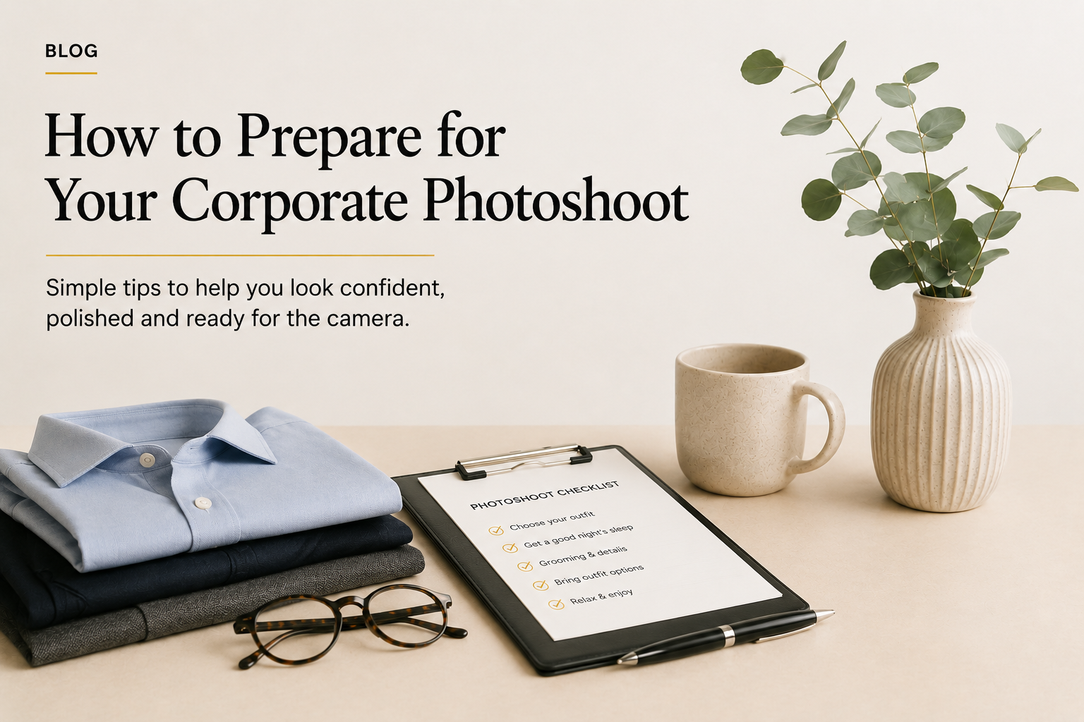 How to Prepare for Your Corporate Photoshoot
