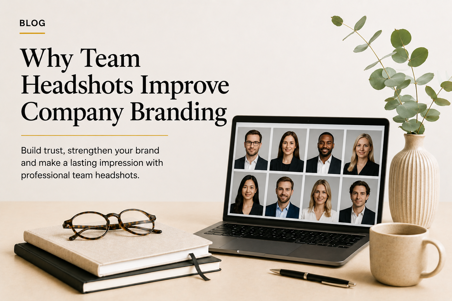 Why Team Headshots Improve Company Branding
