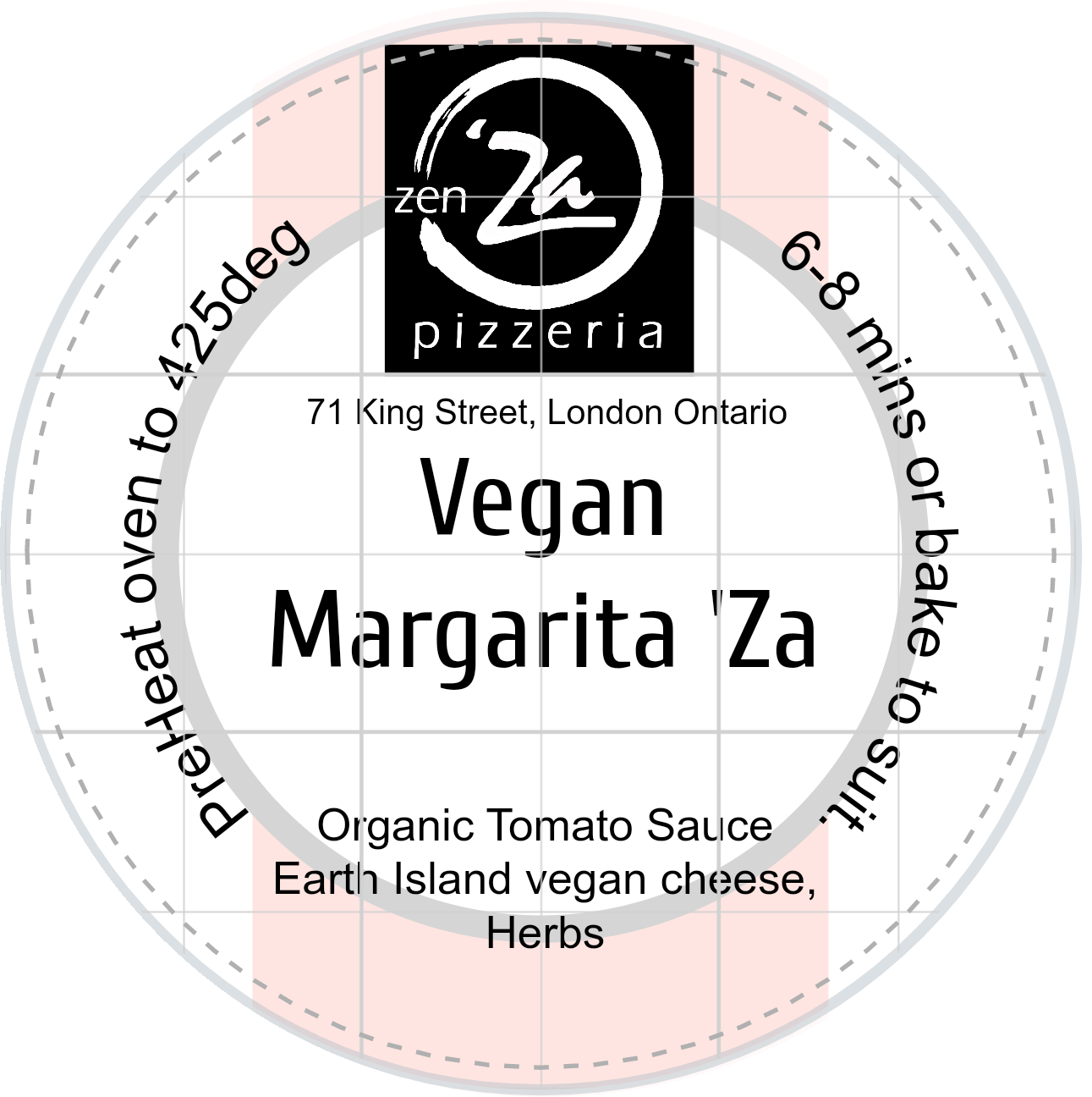 London Ontario Pizza | Vegan Margarita Pizza