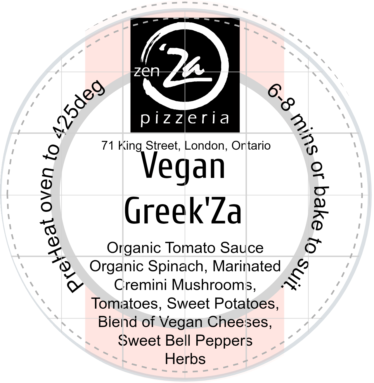 Vegan Greek ‘Za