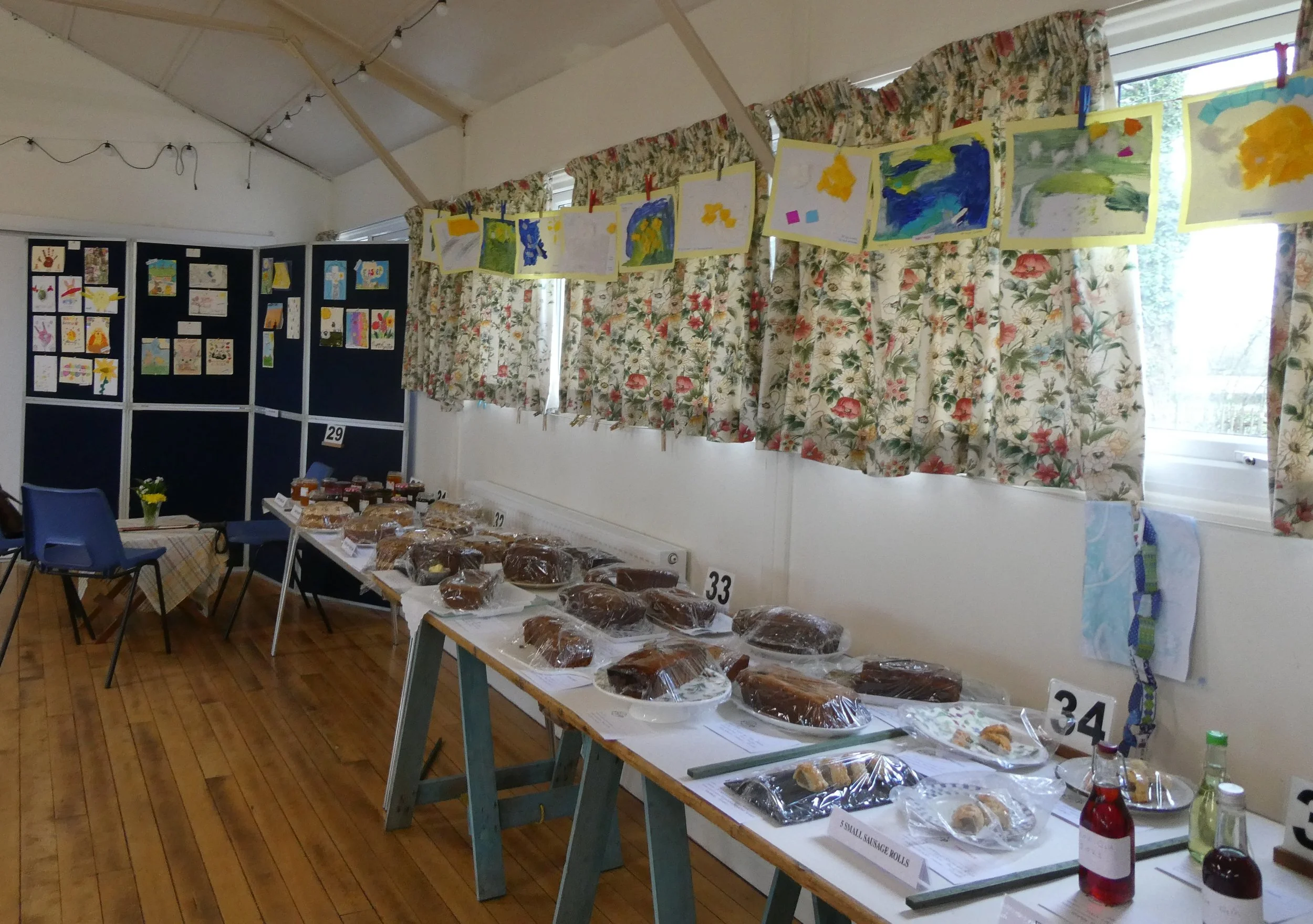 Cookery and childrens exhibits