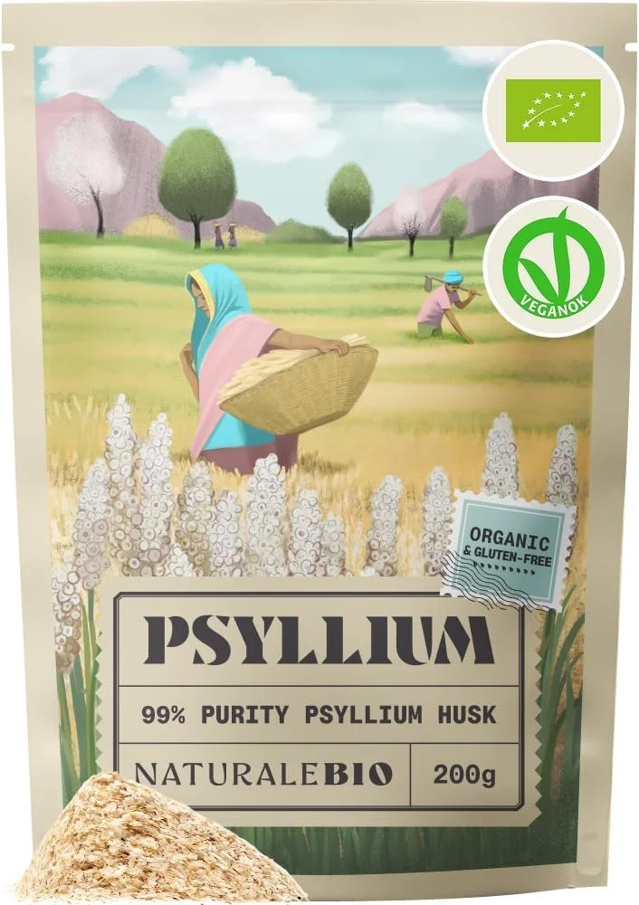 acne gut health psyllium husk powder