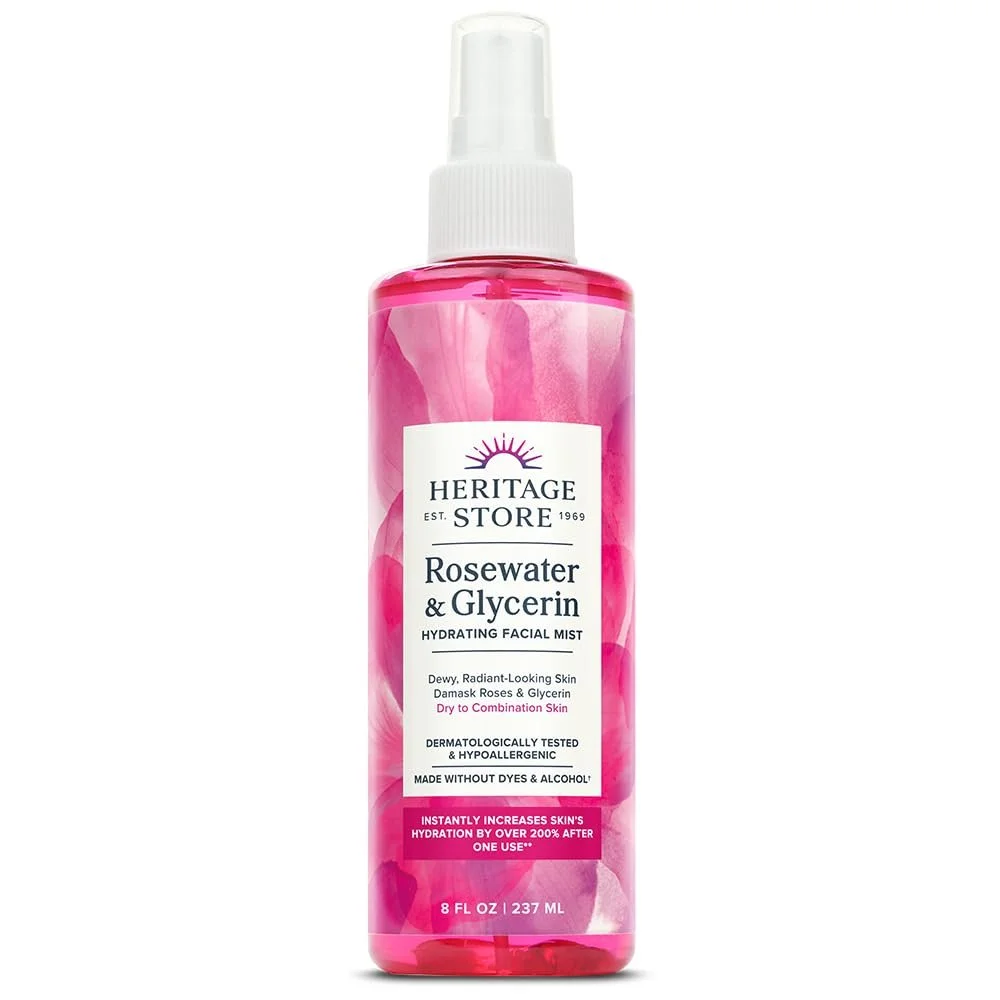 rose water acne glycerin