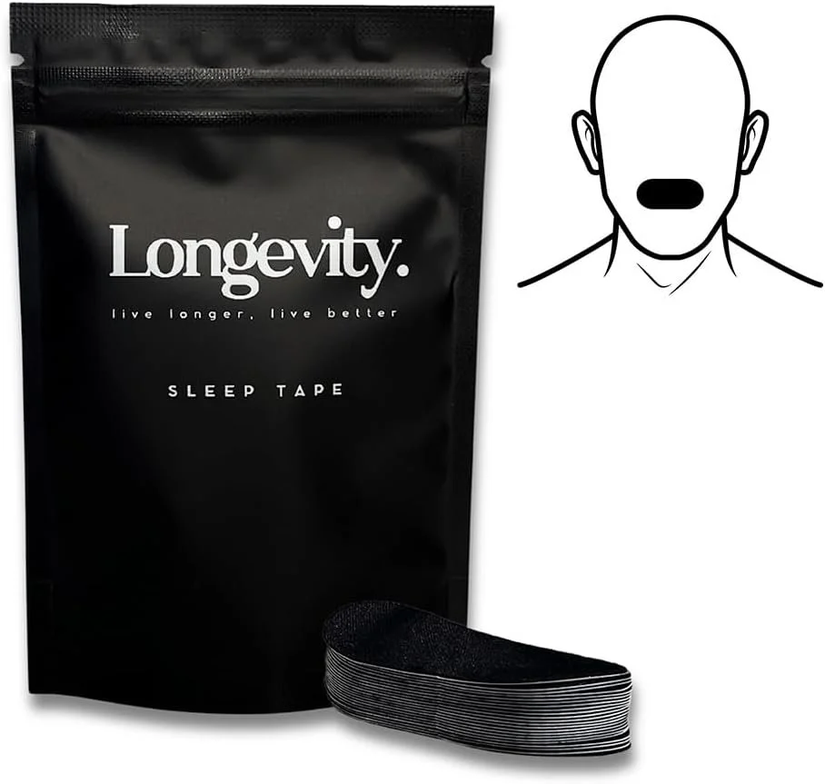 mouth taping acne strips